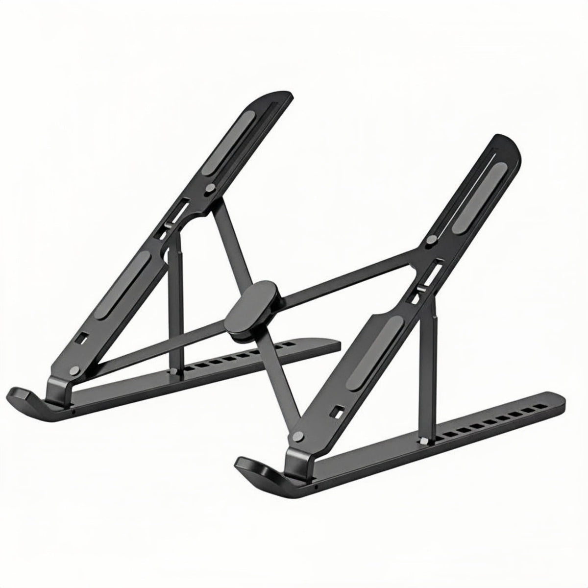 Portable Aluminum Laptop Stand, Folding Ergonomic Riser for 10 to 17.3 Inch Notebooks