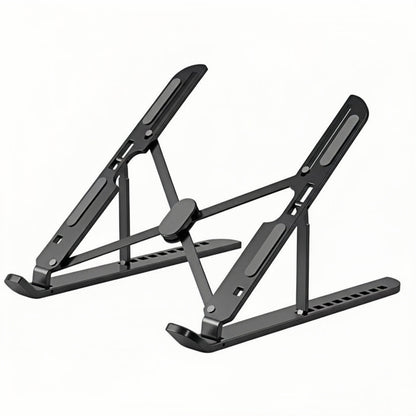 Portable Aluminum Laptop Stand, Folding Ergonomic Riser for 10 to 17.3 Inch Notebooks