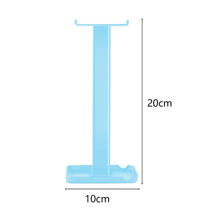 Headphone Stand with Wide Base and Storage Tray, Desktop Headset Holder - Image 5