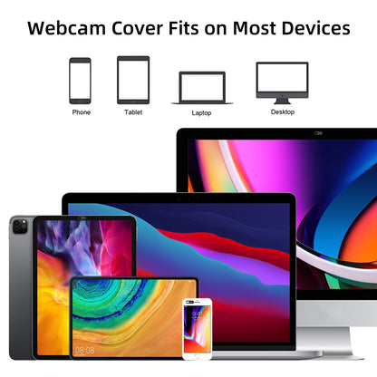 Slim Webcam Cover Slides for Laptops, Tablets and Phones, 0.03 Inch Privacy Shutters, 3-Pack - Image 4
