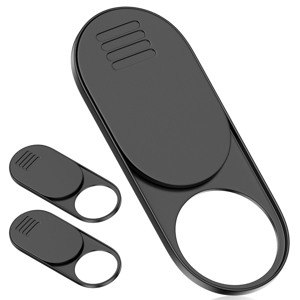 Slim Webcam Cover Slides for Laptops, Tablets and Phones, 0.03 Inch Privacy Shutters, 3-Pack