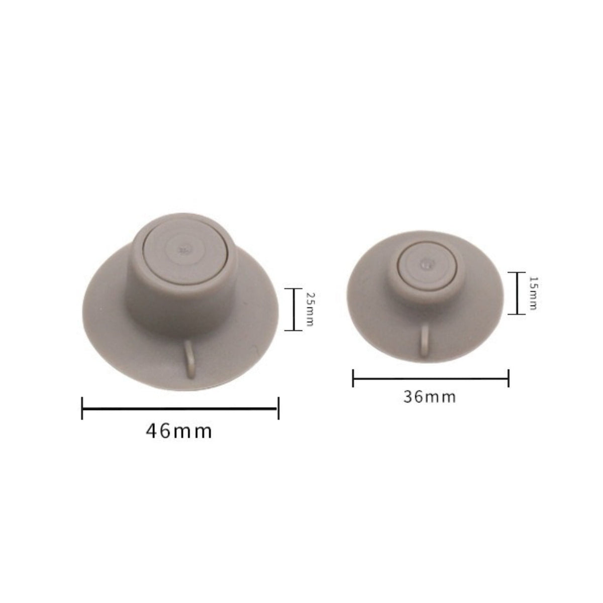 Silicone Laptop Cooling Feet, Stick-On Notebook Riser Pads, Set of 4 - Image 4
