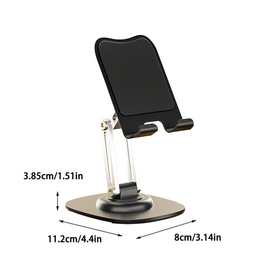 Magnetic Folding Phone Mount for Car Dashboard and Desk, Multi-Angle Bracket - Image 2