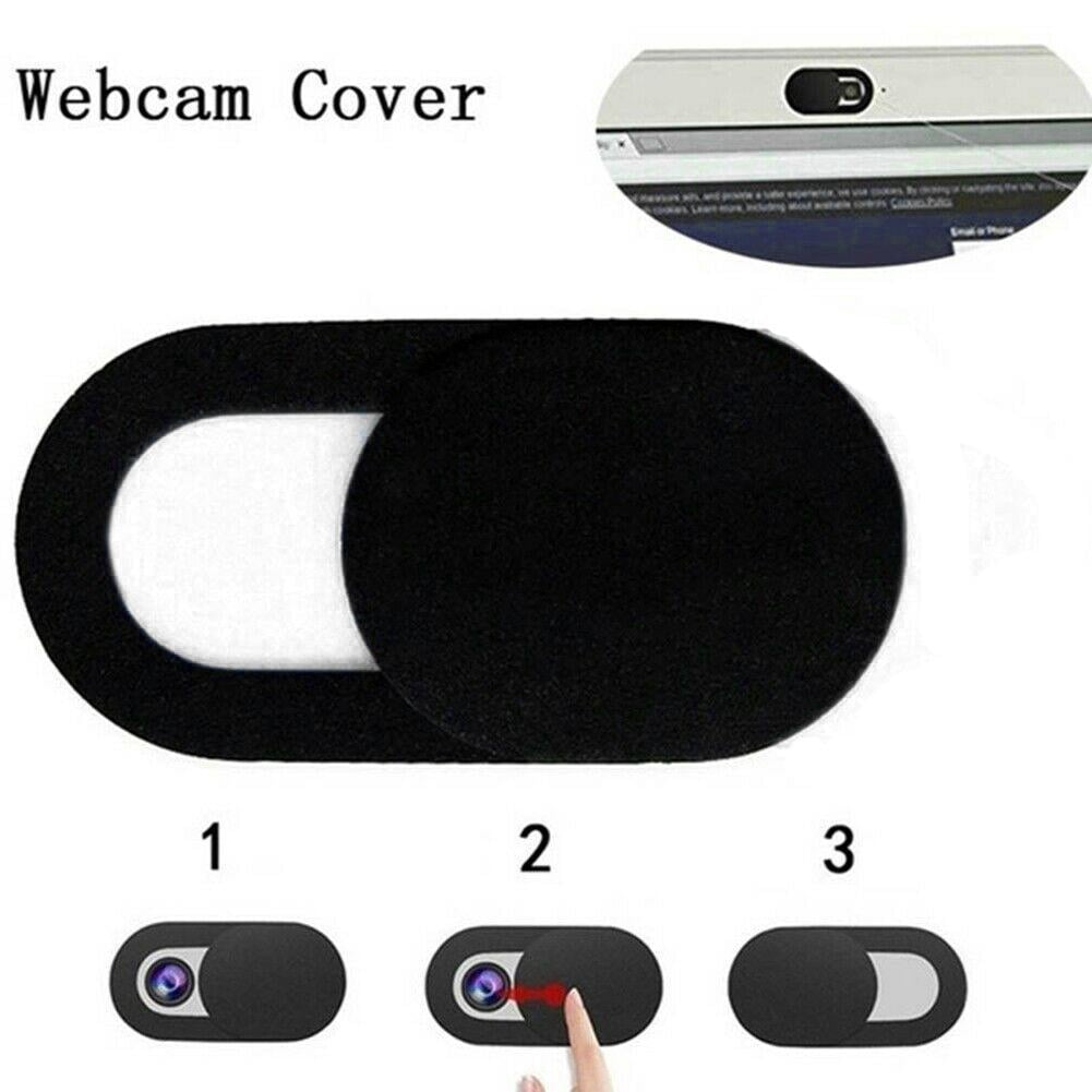 Ultra-Thin Webcam Cover Slides, 0.7 mm Black Camera Privacy Shutters, Pack of 6 - Image 5