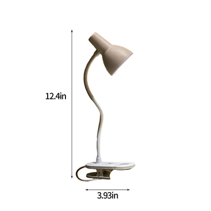 Clip-On Reading Light with 16 LEDs and 3 Brightness Modes, USB-Powered Gooseneck Lamp - Image 6