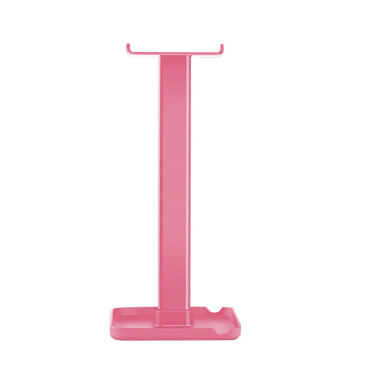 Headphone Stand with Wide Base and Storage Tray, Desktop Headset Holder