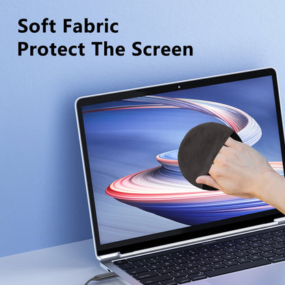 Polyester Microfiber Screen Wipe, Flat Cleaning Cloth for Monitors, Phones and Glasses - Image 6