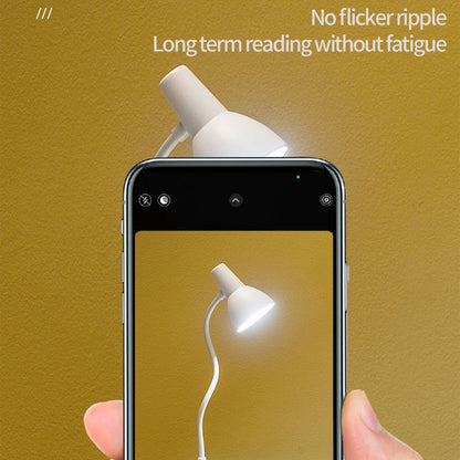 Clip-On Reading Light with 16 LEDs and 3 Brightness Modes, USB-Powered Gooseneck Lamp - Image 5