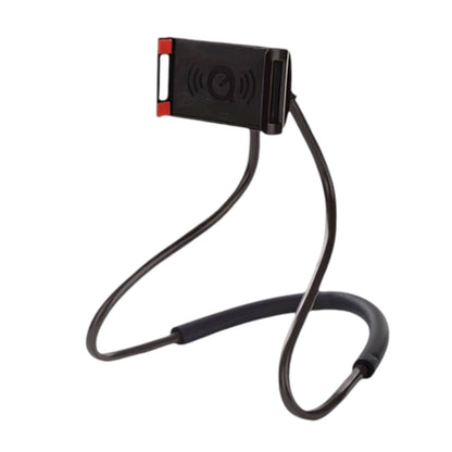 Flexible Gooseneck Phone Holder with Integrated Wireless Charging Clamp Mount