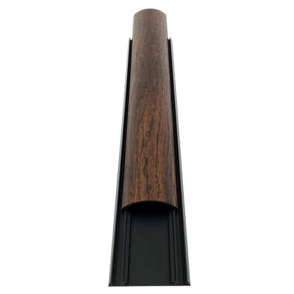 Wood-Look Floor Cord Cover, 36 Inch Small Cable Protector in Red Chestnut - Image 2