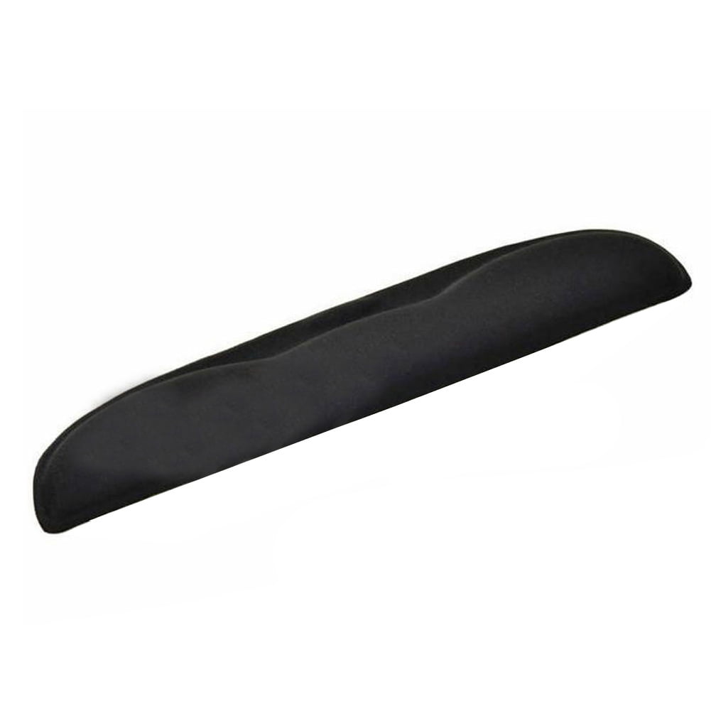 Memory Foam Keyboard Wrist Support Pad, Ergonomic Typing Cushion, Black