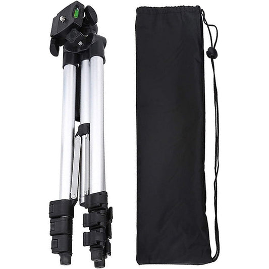 Aluminum Travel Tripod 40 Inch with 360-Degree Pan Head and Phone Mount