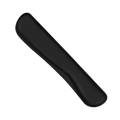 Memory Foam Keyboard Wrist Rest with Anti-Slip Base for Office and Gaming, Black