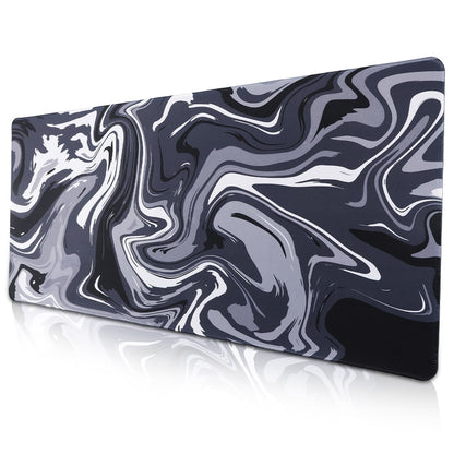 Extra-Large Cloud Print Mouse Pad, 35.4 x 15.7 Inch Desk Mat with Stitched Edges