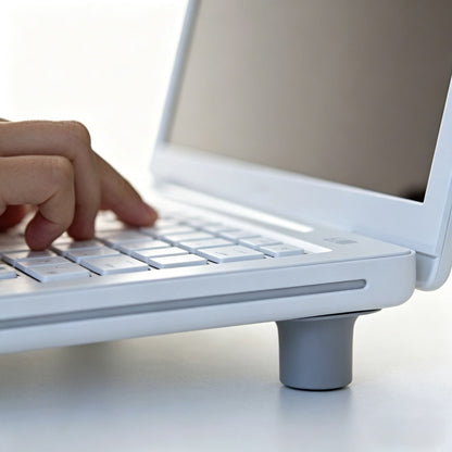 Silicone Laptop Cooling Feet, Stick-On Notebook Riser Pads, Set of 4 - Image 2