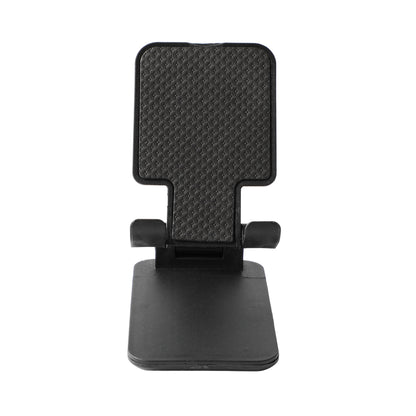 Folding Desktop Phone Stand with Adjustable Height and Tilt, Black - Image 6